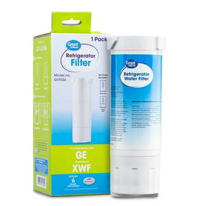 lot 10385 image: Great Value Replacement for GE XWF (Not XWFE) Refrigerator Water Filter 1 Pack