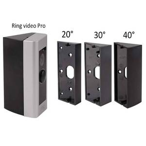 lot 10437 image: Doorbell Bracket Mount for Ring Video Doorbell Pro, Angle(203040 Degree) Adjustment Adapter Mounting Plate Bracket Wedge Kit