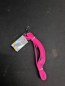 lot 12236 image: Pink Mesh Dog Leash with Metal Clip and Tag