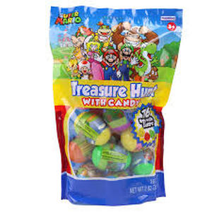 lot 5440 image: Easter Candy Bundle - Super Mario Treasure Hunt and Easter Favorites Expires September 2027 For Super Mario Treasure Hunt,. Best By 10 2025 For Easter Favourites Candy