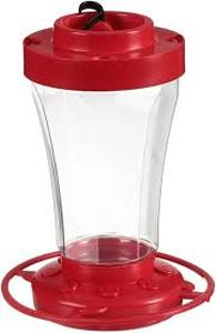 lot 6393 image: Hummingbird Feeder with Perch Ring