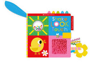 lot 2283 image: Scholastic Shake Look Touch Interactive Baby Book