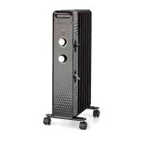 lot 9512 image: Mainstays Black Radiator
