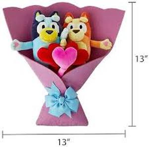 lot 12209 image: Bluey Plush Bouquet