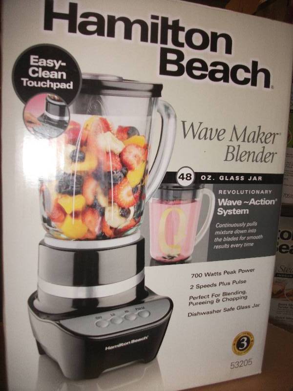 Hamilton Beach Wave Maker 700 Watt Blender Black 53205 Price Hamilton Beach Wave Maker 700 Watt