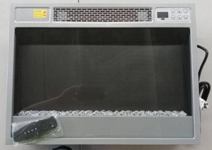 lot 4282 image: Electric Fireplace with Remote Control