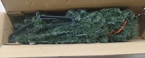 lot 4302 image: Artificial Christmas Tree with Stand