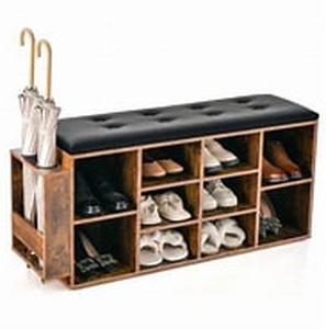 lot 4242 image: Shoe Storage Bench Model JV10876 Assembly Kit