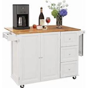 lot 4276 image: Kitchen Cart HW64505 KC55730 Rolling Storage Cart