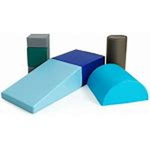 lot 4280 image: Costway 6 Piece Climb Crawl Play Set Indoor Kids Foam Blocks
