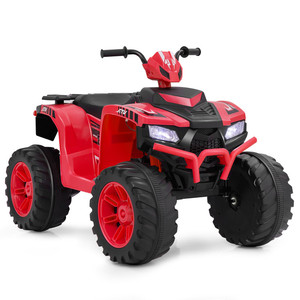 lot 4293 image: Electric Kids ATV Quad Speed 4-Wheeler Ride-On Vehicle