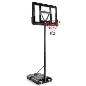 lot 4298 image: Basketball Hoop Backboard with Red White Blue Net