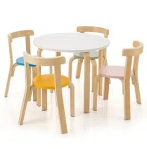 lot 4297 image: Childrens Table Chair Set HY10044