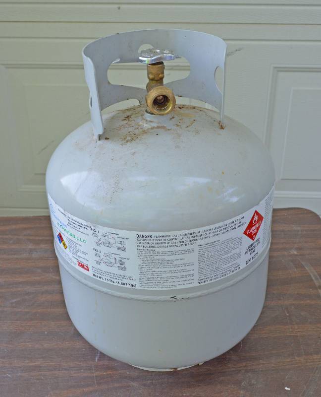 lot 4058 image: Propane Tank with OPD Valve