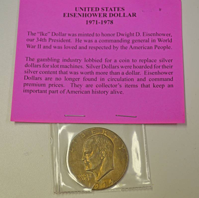 lot 4025 image: 1974 Eisenhower Ike Dollar