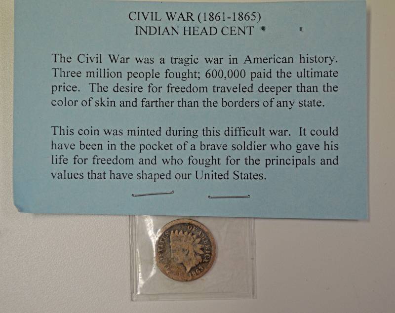 lot 4028 image: 1863 Indian Head Cent - Civil War Era