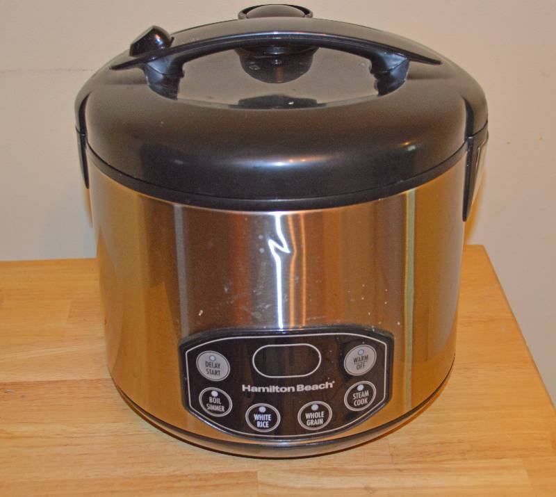 lot 4113 image: Hamilton Beach Rice Cooker