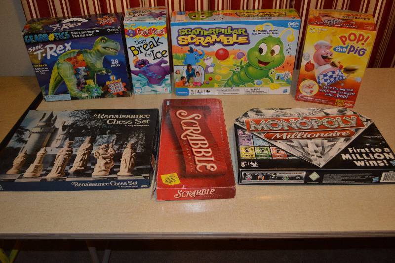 lot 4143 image: Lot of 7 Games- Perfect for Family Game Night