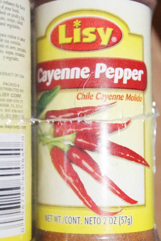lot 4203 image: Lot of 12 Count Cayenne Pepper Bottles - 2 oz Containers