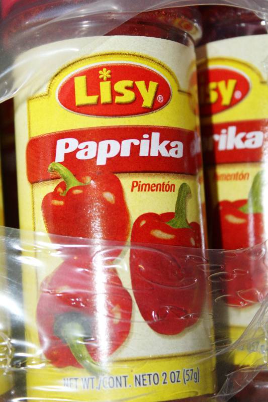 lot 4210 image: Lot of 12 Count Paprika Bottles - 2 oz Containers