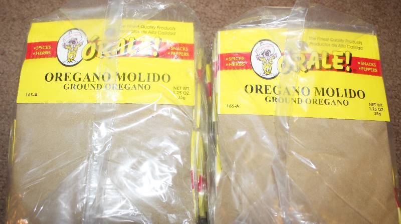 lot 4219 image: Lot of 24 Count Ground Oregano - 1.25 oz bags
