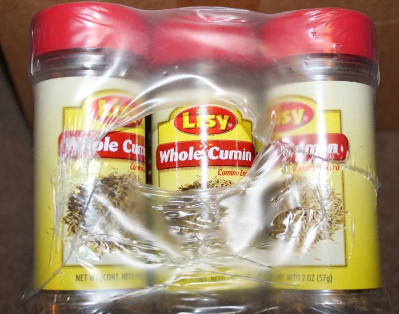 lot 4228 image: Lot of 12 Count Whole Cumin - 2 oz Containers