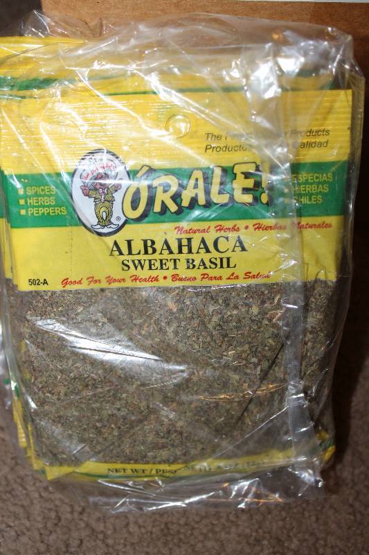 lot 4230 image: Lot of 12 Count Sweet Basil Bags - 0.50 oz bags