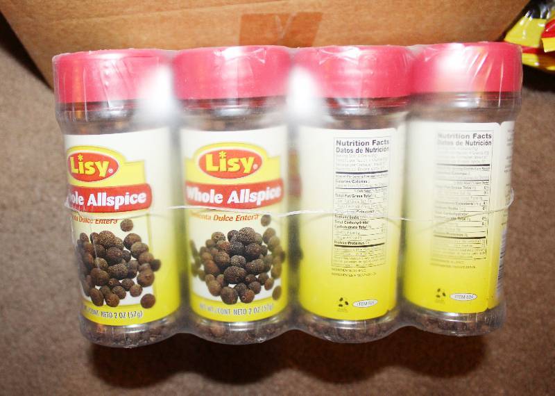 lot 4240 image: Lot of 12 Count Whole Allspice Bottles - 2 oz Containers