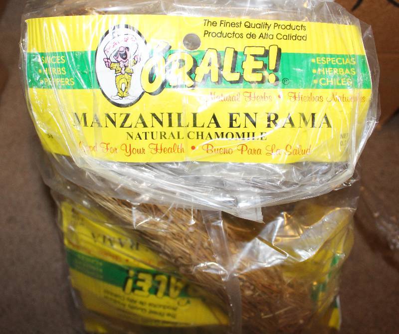 lot 4244 image: Lot of 12 Count Natural Chamomile - 0.30 oz bags
