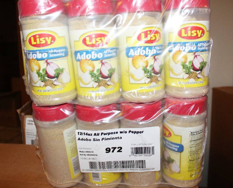 lot 4271 image: Lot of 24 Count All Purpose Seasoning - Without Pepper - 14 oz Containers