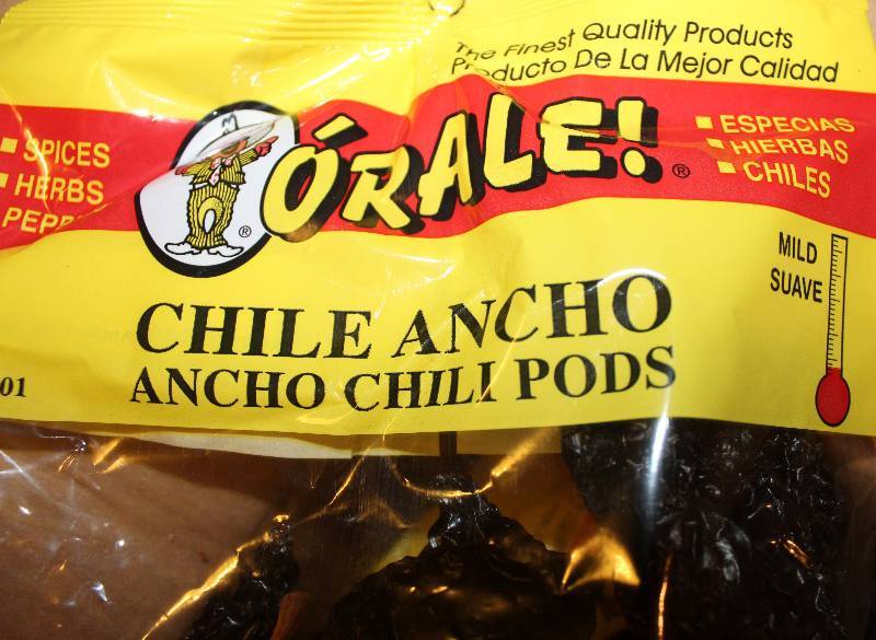 lot 4296 image: Lot of 12 Count Ancho Chili Pods - 12 oz bags