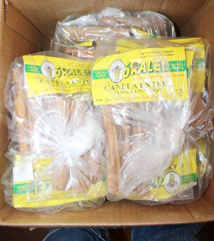 lot 4311 image: Lot of 60 Count Whole Cinnamon - 1.50 oz bags