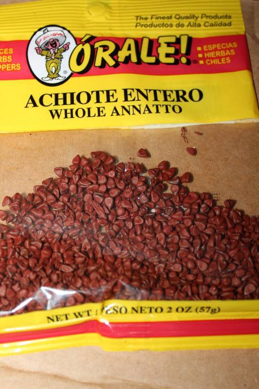 lot 4335 image: Lot of 12 Count - Whole Annatto - Achiote Entero - 2 oz Packages