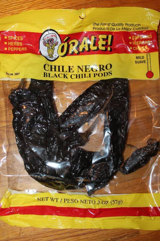 lot 4340 image: Lot of 12 Count - Black Chili Pods - Mild Chile Negro - 2 oz Packages