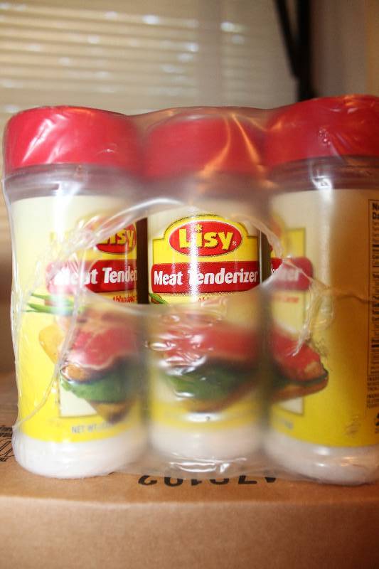 lot 4367 image: Lot of 12 Count - Meat Tenderizer - 5.5 oz Bottles