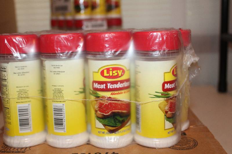 lot 4369 image: Lot of 12 Count - Meat Tenderizer - 5.5 oz Bottles