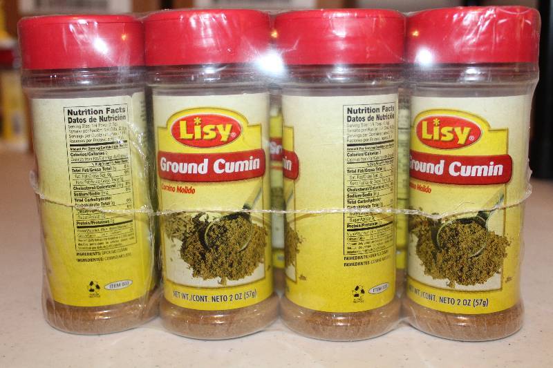 lot 4384 image: Lot of 12 Count - Ground Cumin - 2 oz. Bottles