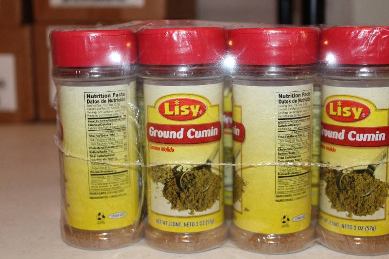 lot 4386 image: Lot of 12 Count - Ground Cumin - 2 oz. Bottles