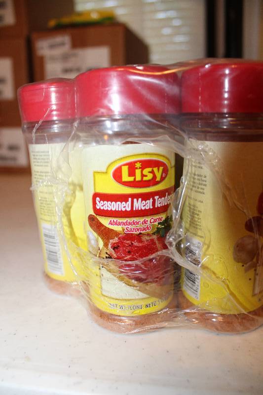 lot 4387 image: Lot of 12 Count - Seasoned Meat Tenderizer - 5 oz. Bottles