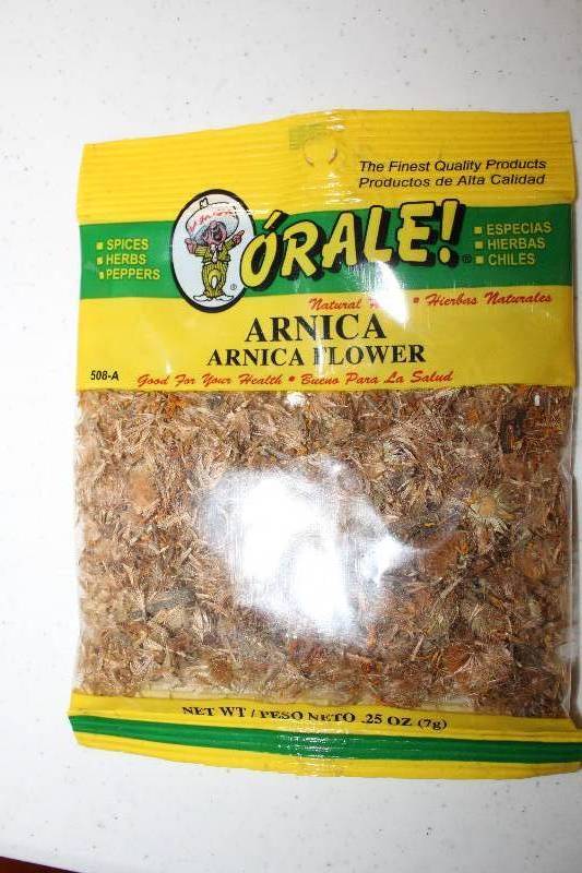 lot 4403 image: Lot of 12 Count - Arnica Flower - 0.25 oz. Packages