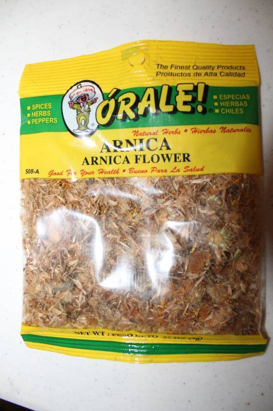 lot 4405 image: Lot of 12 Count - Arnica Flower - 0.25 oz. Packages