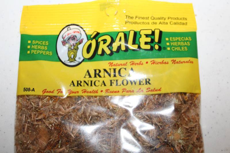 lot 4410 image: Lot of 12 Count - Arnica Flower - 0.25 oz. Packages
