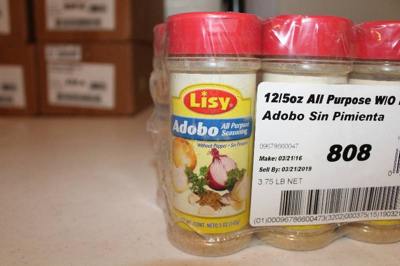 lot 4411 image: Lot of 12 Count - All Purpose Seasoning without Pepper - 5 oz Containers