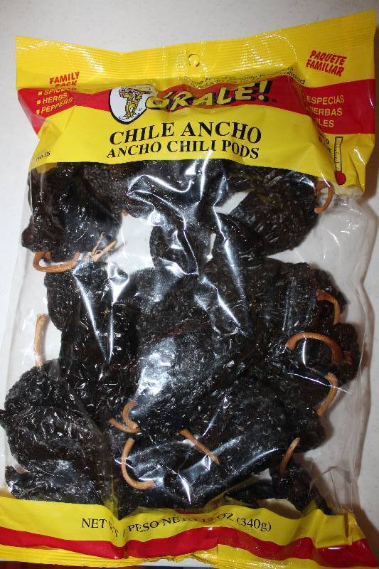 lot 4428 image: Lot of 12 Count - Ancho Chili Pods Mild Peppers - 12 oz. Packages