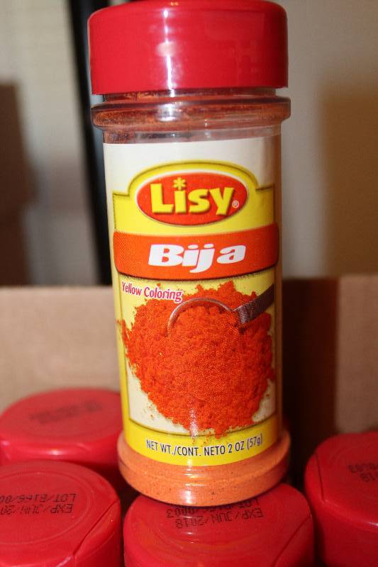 lot 4430 image: Lot of 12 Count - Bija Yellow Food Coloring - 2 oz. bottles
