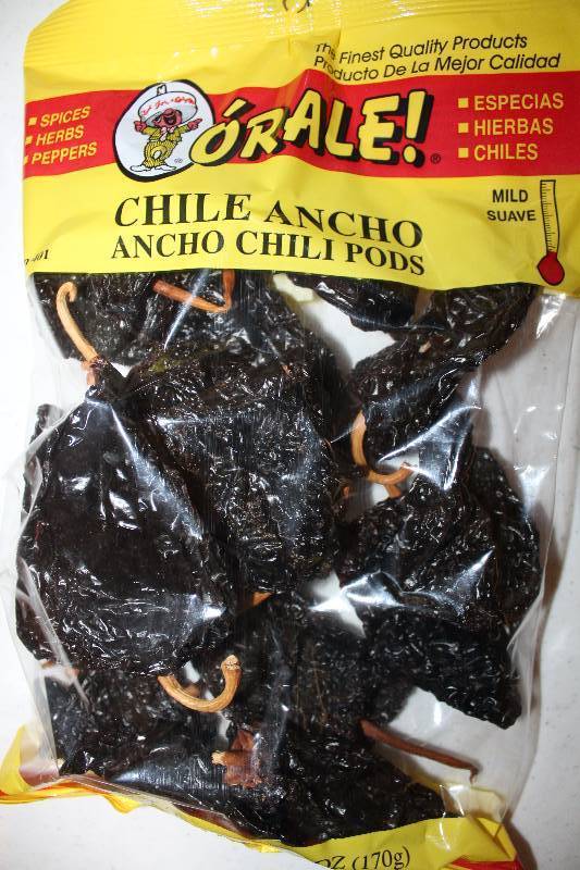 lot 4438 image: Lot of 11 Count - Ancho Chili Pods - MILD - 6 oz. Bags
