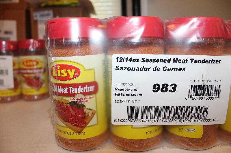lot 9000 image: Lot of 12 Count - Seasoned Meat Tenderizer - 14 oz. Bottles