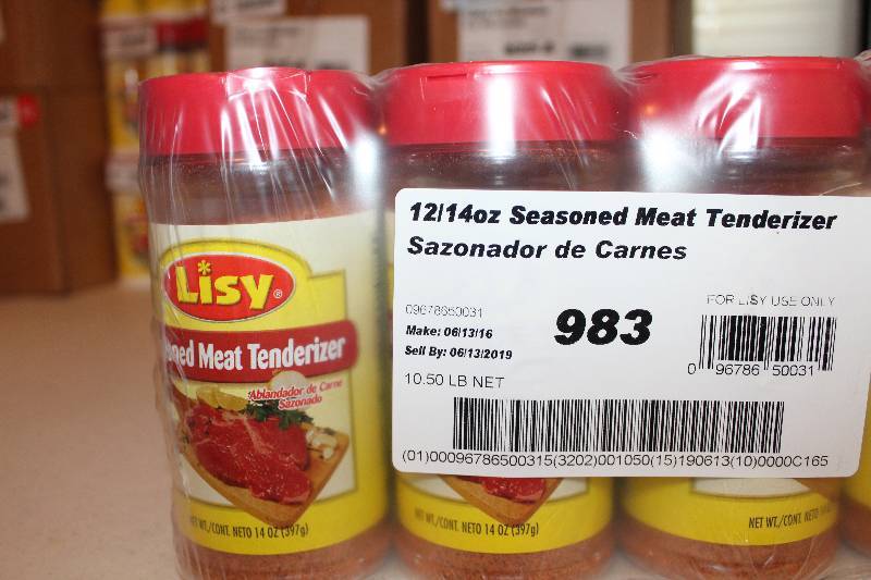 lot 9001 image: Lot of 12 Count - Seasoned Meat Tenderizer - 14 oz. Bottles
