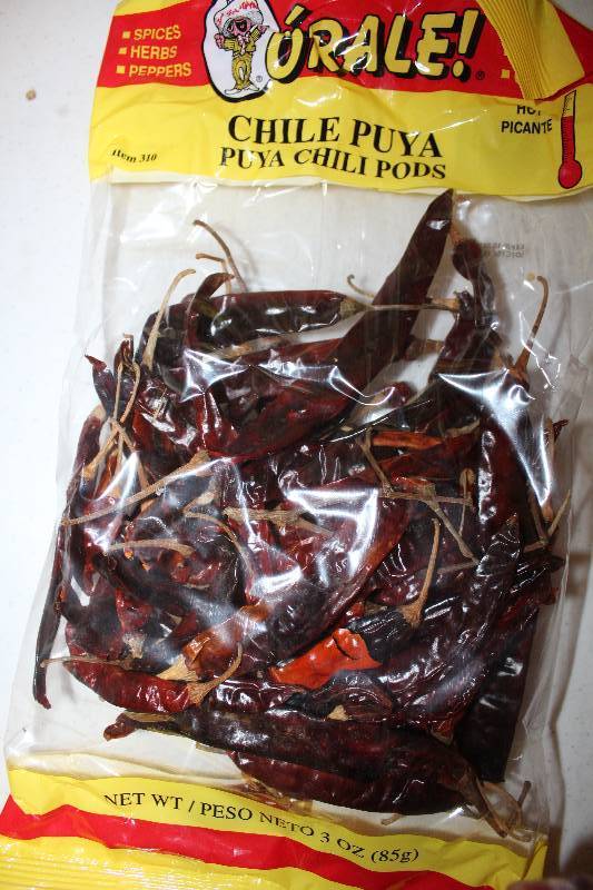 lot 9004 image: Lot of 12 Count - Puya Chili Pods - 3 oz. Packages