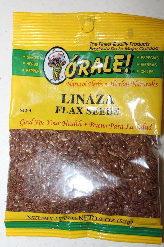 lot 9006 image: Lot of 12 Count - Flax Seeds - Linaza - 2 oz. Packages